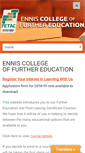 Mobile Screenshot of furthereducationennis.com